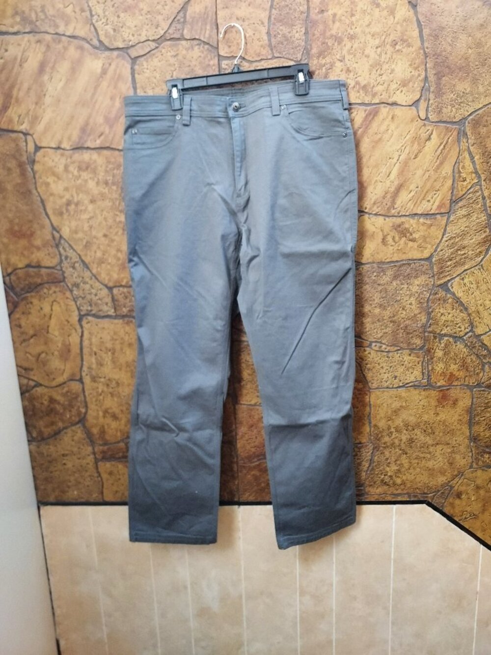 Men's, Duluth Trading Co. Pants, Olive Drab, 38x32